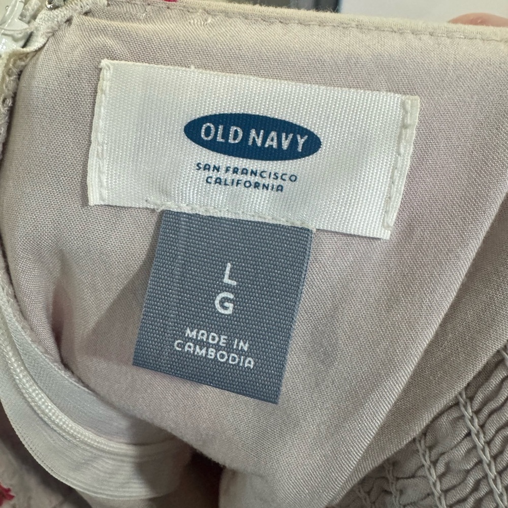Old navy floral dress Large - Picture 6 of 7